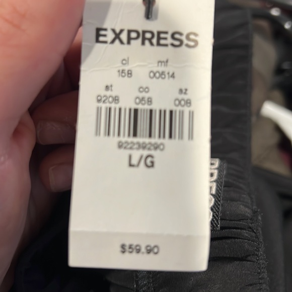 Express Black balloon pants - Picture 3 of 3